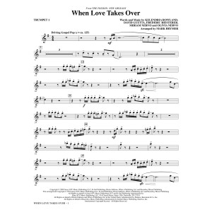 When Love Takes Over (from The Passion: New Orleans) - Trumpet 1